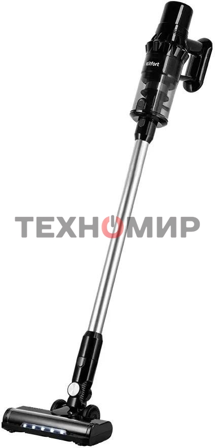Вертикальный пылесос Kitfort КТ-5284, 550Вт, черный/черный