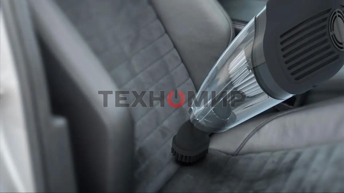 Пылесос ручной Ritmix CVC-003 черный/серый, 70 Вт, уборка сухая, пылесборник контейнер 0.32 л