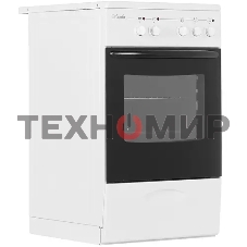 Плита электрическая Лысьва EF3001MK00 белый, конфорок 3 шт, духовка 57 л, 50 см x 84 см x 60 см (без крышки)
