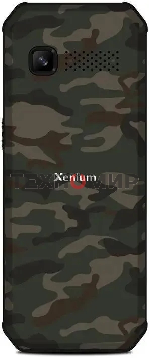 Мобильный телефон Xenium X300 зеленый камуфляж