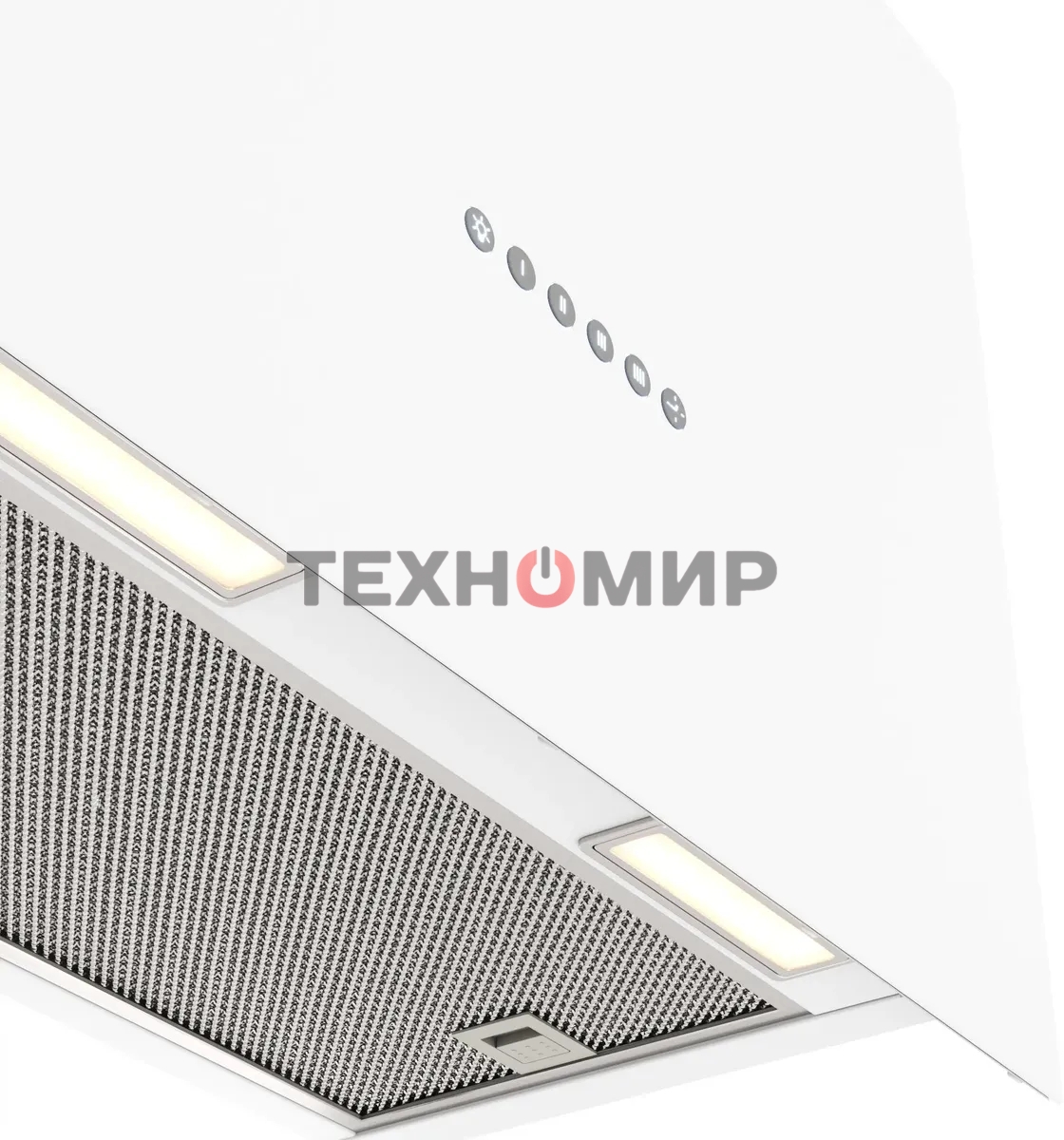 Вытяжка каминная Elikor Метеорит 60П-700-Э4Д белый, 60 см, 700 куб. м/ч, 52 дБ