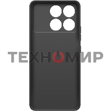 Чехол (клип-кейс) BoraSCO для Xiaomi POCO F6 Pro Silicone Case черный