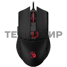 Мышь проводная A4Tech Bloody L65 Max черный, 12000 dpi, USB, кнопки - 7