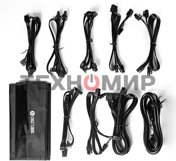 Блок питания Chieftec CHIEFTRONIC GPX-850FC, 850Вт, 80 PLUS Gold, модульный, 120мм, черный