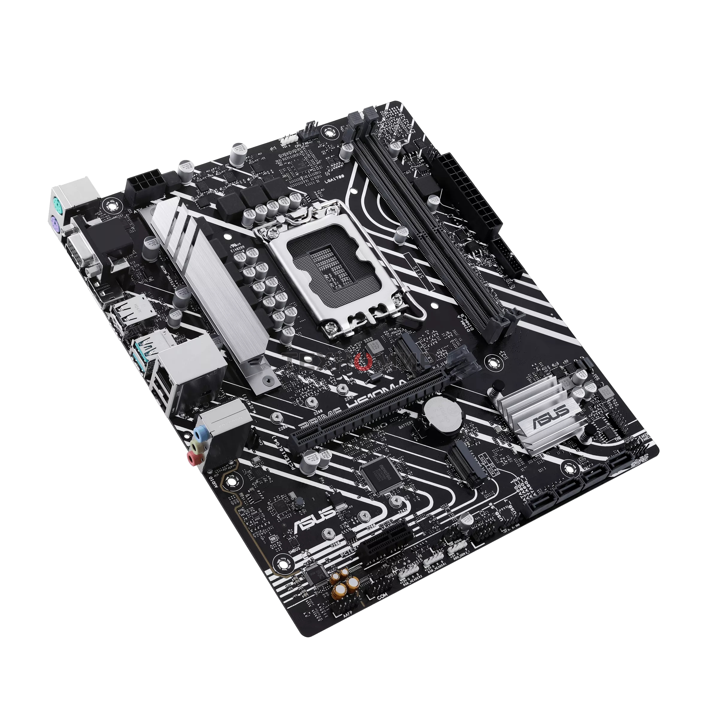 Материнская плата ASUS PRIME H610M-A-CSM, LGA 1700, Intel H610, 2xDDR5, 4xSATA, 2xM.2 PCIe 3.0 (x2, x4), 1xPCIe 4.0 x16, 1xPCIe x1, 1xHDMI, 1xDP, 1xVGA, 2xUSB-A 3.2 Gen 2, 4xUSB-A 2.0, 1x 1Gb LAN, 3x3.5 мм, 7.1, mATX