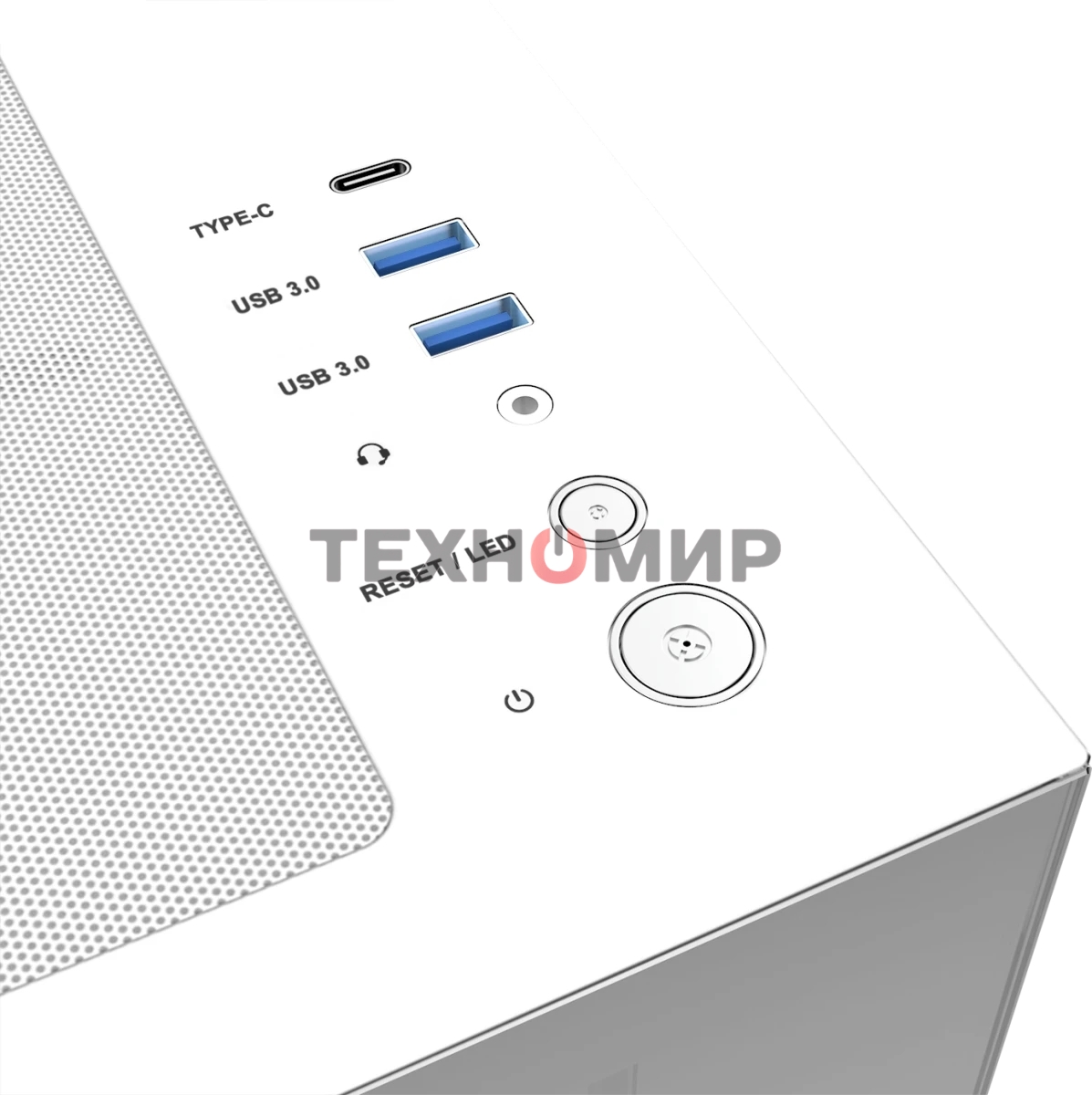 Корпус без блока питания Raijintek ATREUS BT4, Midi-Tower, TG, 4x120мм ARGB, 2xUSB-A 3.0 + 1xUSB Type-C , E-ATX, ATX, mATX, mITX White