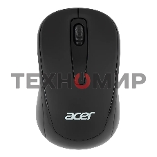 Мышь беспроводная Acer OMR133 черный, 1000 dpi, радиоканал, USB, кнопки - 3