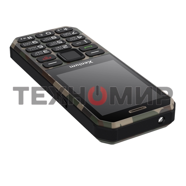Мобильный телефон Xenium X300 зеленый камуфляж