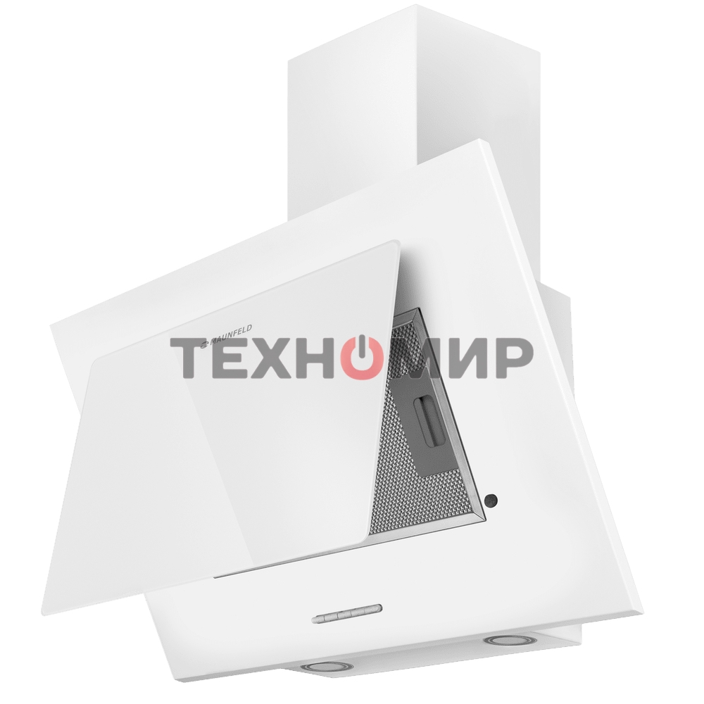 Вытяжка наклонная Maunfeld Tower A 50 белый, 50 см, 700 куб. м/ч, 66 дБ