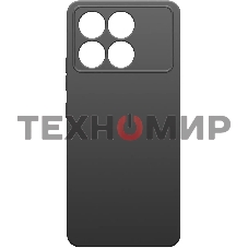 Чехол (клип-кейс) BoraSCO для Xiaomi POCO F6 Pro Silicone Case черный