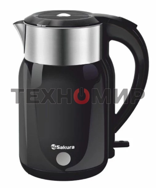 Чайник электрический Sakura SA-2182BK 1.8 л, черн д