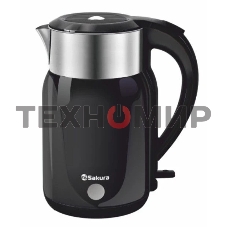 Чайник электрический Sakura SA-2182BK 1.8 л, черн д