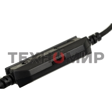 Гарнитура проводная с микрофоном A4Tech Bloody G350 черный 2м мониторные USB оголовье (G350 USB, BLACK)