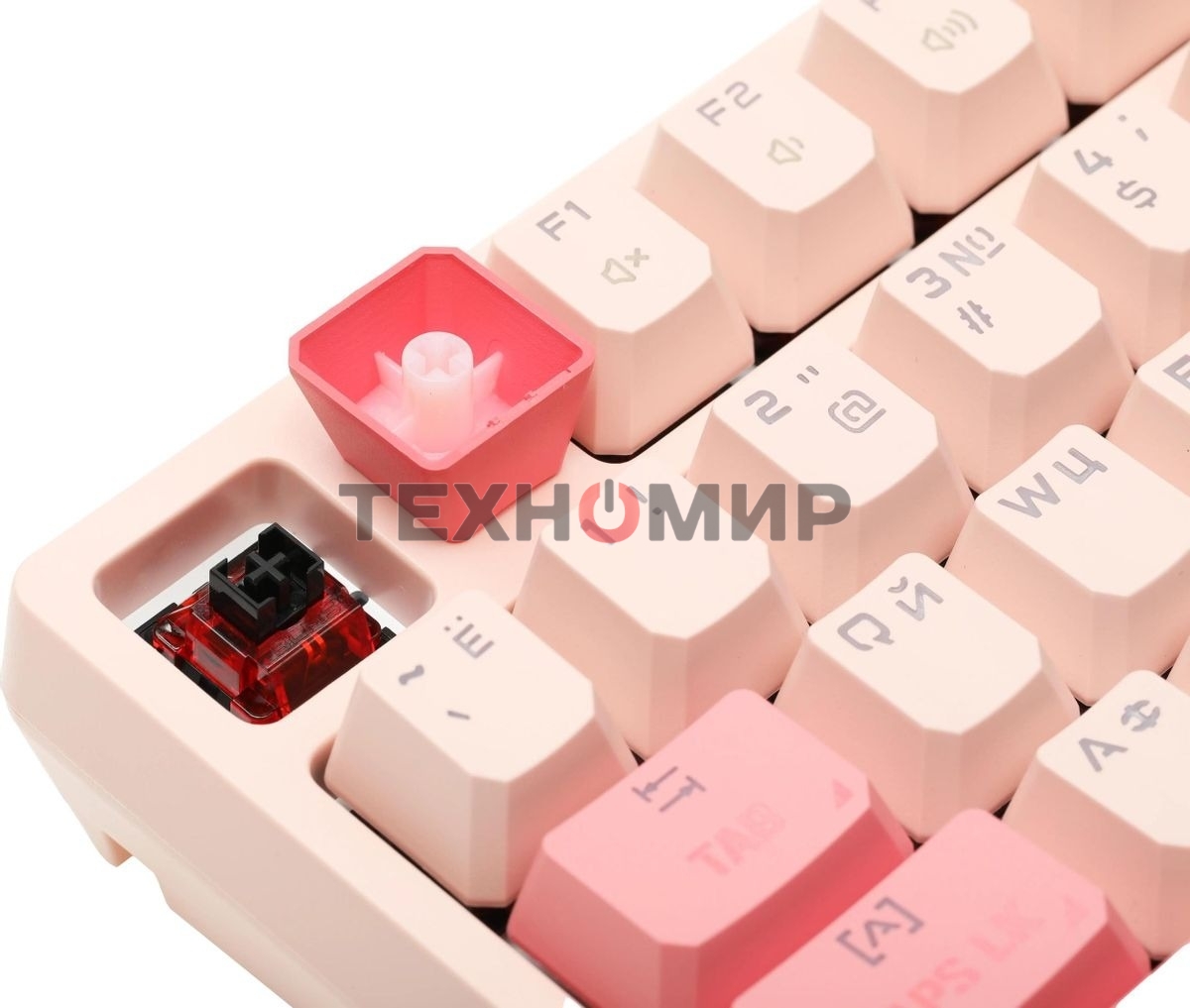 Клавиатура проводная A4Tech Bloody S87 Energy (S87 USB ENERGY PINK) USB розовый