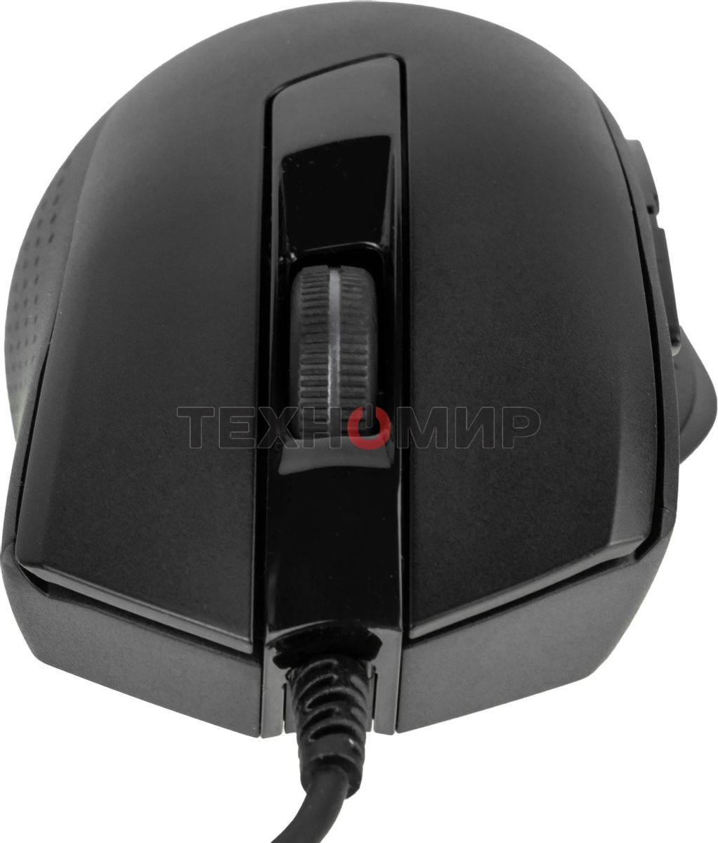 Мышь проводная A4Tech Bloody X5 Max черный, 10000 dpi, USB, кнопки - 9