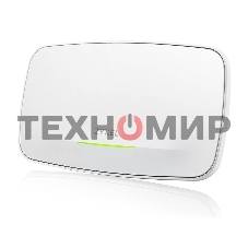 Точка доступа Zyxel NebulaFlex WBE660S, WiFi 7, 802.11a/b/g/n/ac/ax/be (2,4 и 5 ГГц), MU-MIMO, Smart Antenna, антенны 4x4, до 1376+8640 Мбит/с, 1xLAN 10GE, 1xLAN GE, PoE, защита от 4G/5G, BLE Beacon