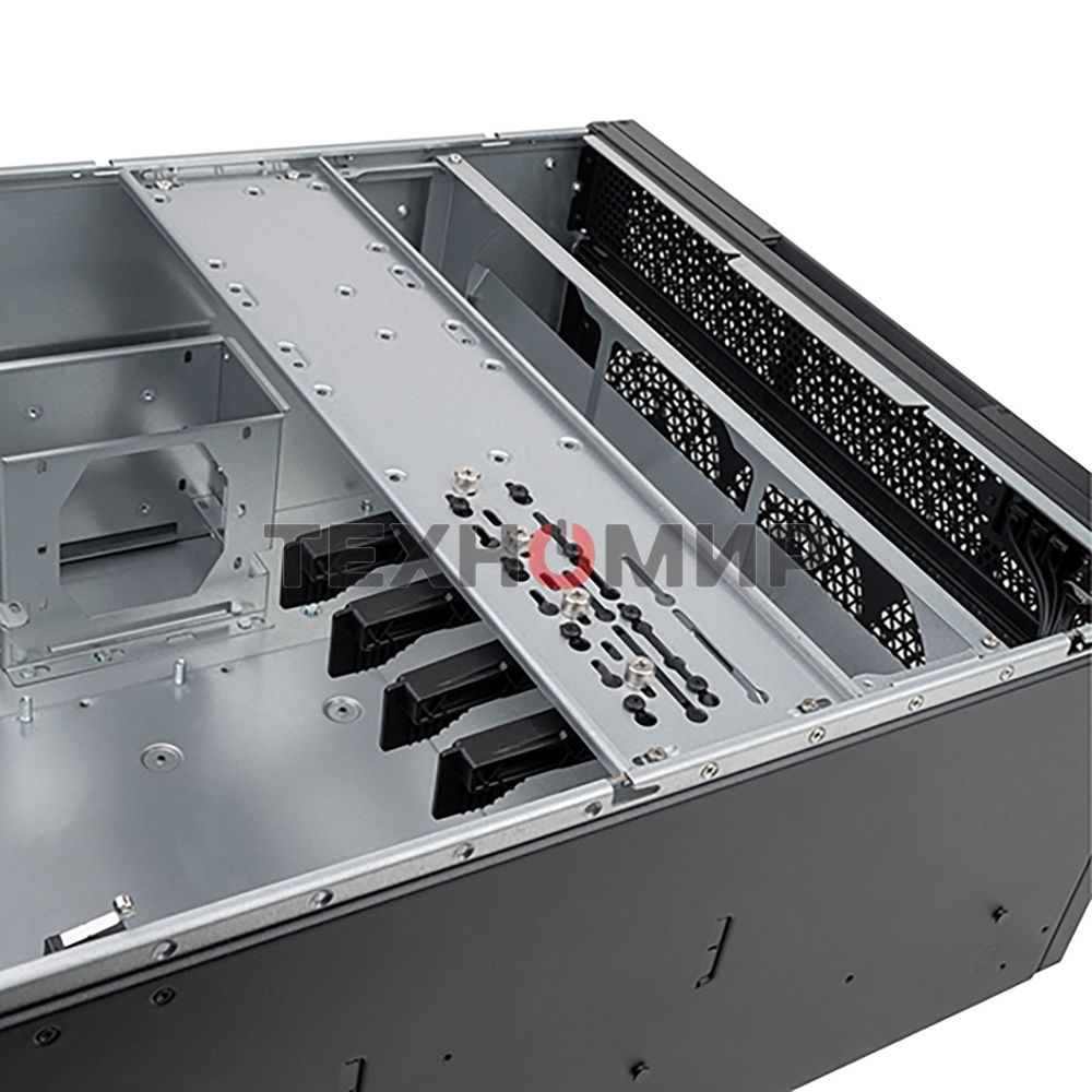 Компьютерный корпус Silverstone G59RM5200000020 5U rackmount server chassis with dual 360мм liquid cooling compatibility SST-RM52