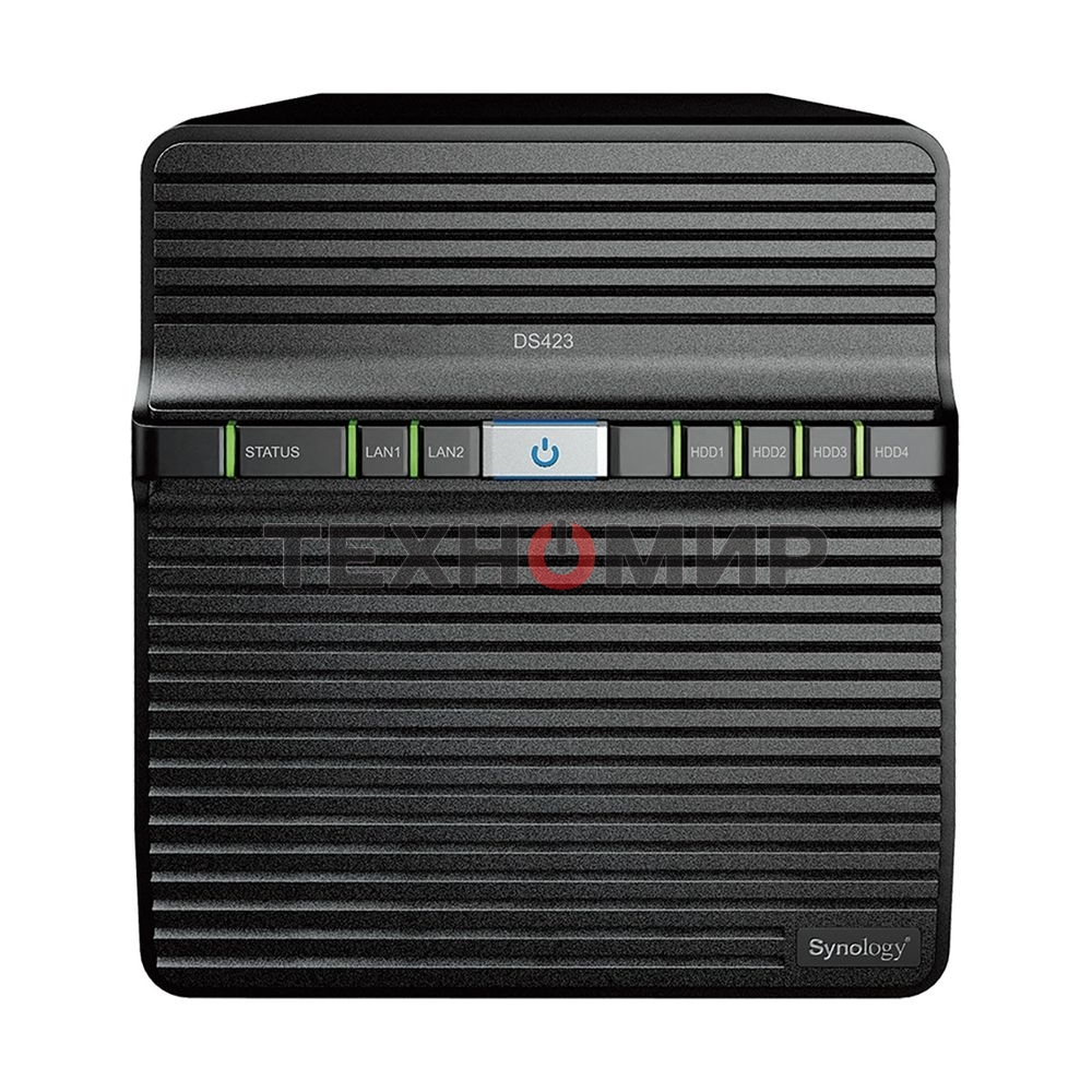 СХД SYNOLOGY настольное исполнение 4BAY NO HDD DS423
