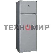 Холодильник Indesit TIA 16 G серебристый двухкамерный 245/51л морозилка сверху, ручная разморозка