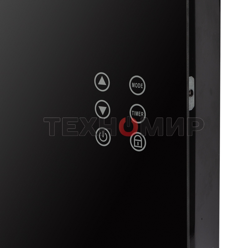 Конвектор электрический Rexant черный, 1000 Вт, 10 м2, электронный термостат, Wi-Fi