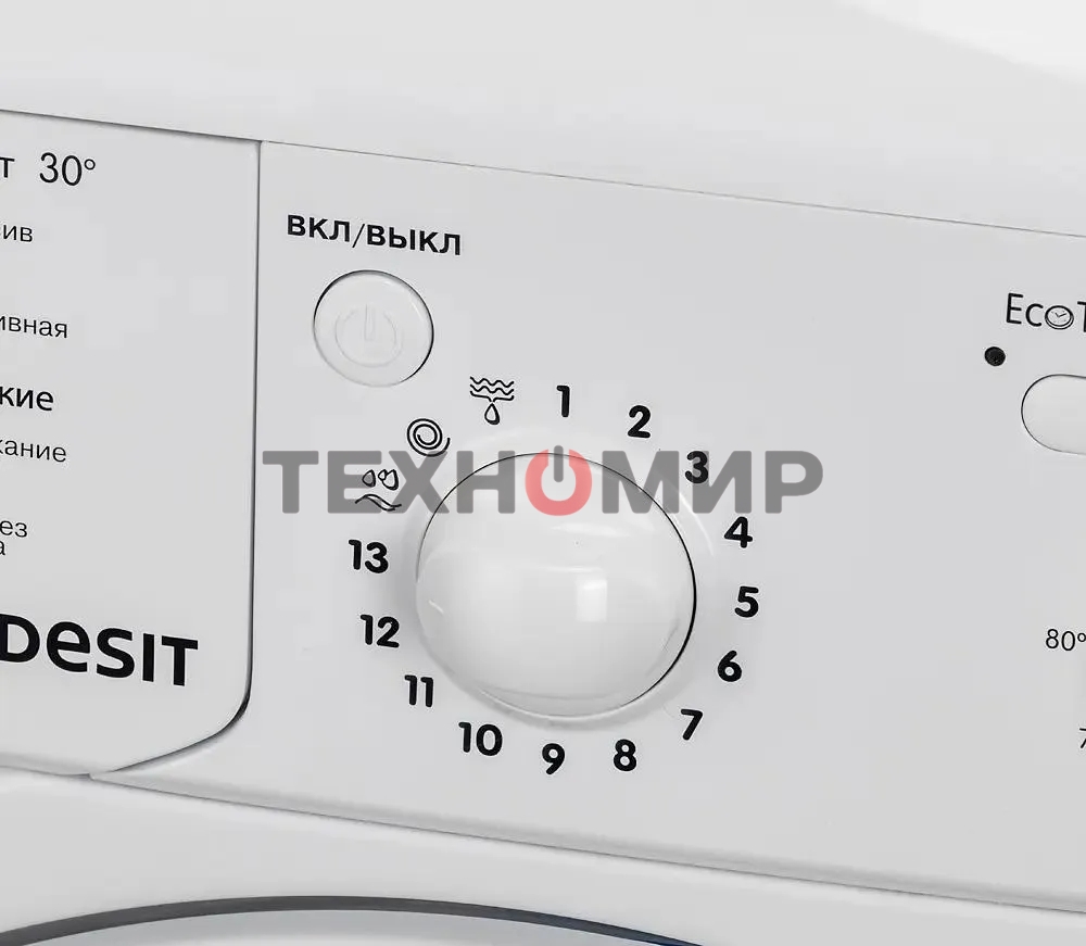 Стиральная машина Indesit IWSC 6105 белый, загрузка фронтальная 6 кг, 1000 об/мин., класс: А