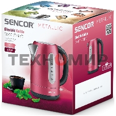 Чайник электрический Sencor SWK 1774RD 1,7 л, 2150 Вт, красный