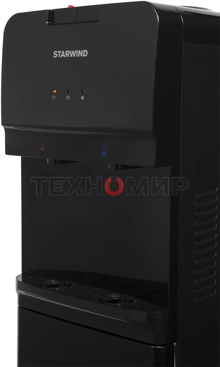 Кулер Starwind SW-1005TEW напольный, электронный, черный