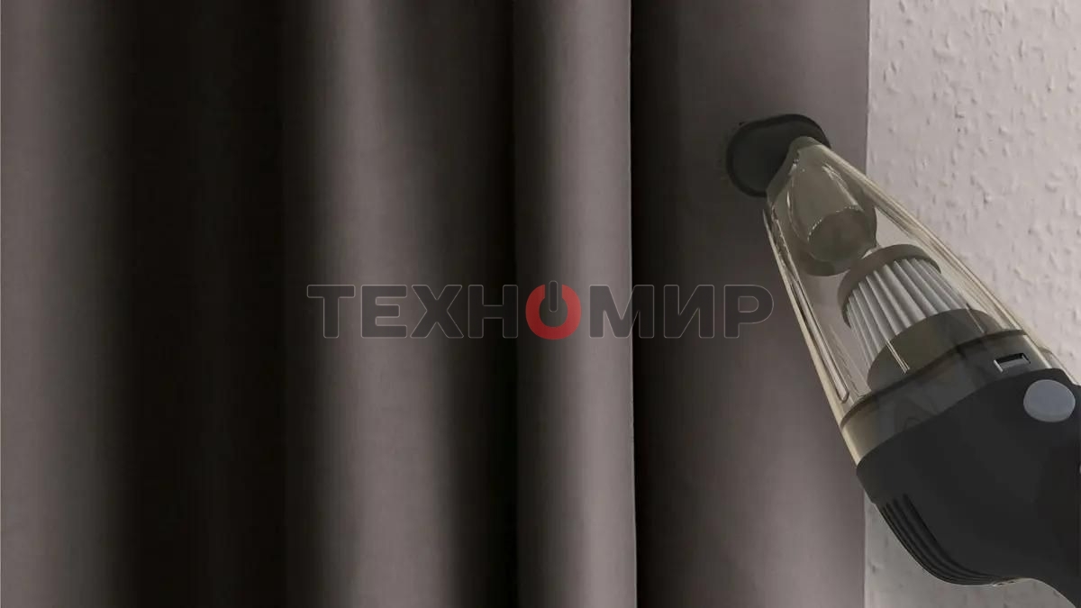 Пылесос ручной Ritmix CVC-003 черный/серый, 70 Вт, уборка сухая, пылесборник контейнер 0.32 л