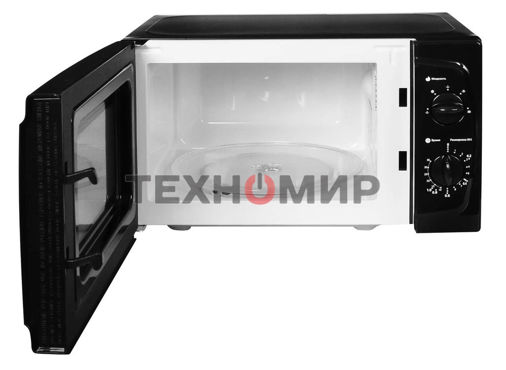 Микроволновая печь Starwind SWM5420 черный, 20 л, 700 Вт, переключатели - поворотный механизм