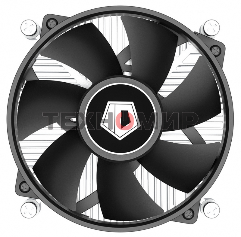 Кулер ID-COOLING DK-17 PWM серебристый/черный 92мм алюминий 2200rpm 26db 4-pin 65W 42мм