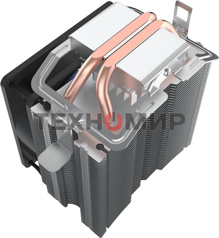 Кулер для процессора PcCooler S93 V2 Soc-AM5/AM4/1200/1700/1851 черный 3-pin 26.4dB Al+Cu 100W Ret (R3-I210WBKNXX-GL)
