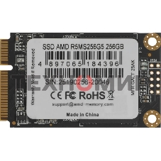 Накопитель SSD AMD Radeon 256Gb Client SSD mSATA 3D NAND Retail R5MS256G5