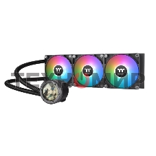Система жидкостного охлаждения Thermaltake TH360 V2 Ultra ARGb Soc-AM5/AM4/1200/1700/1851 черный 4-pin 25.8dB Al+Cu LCD Ret (CL-W384-PL12SW-A)