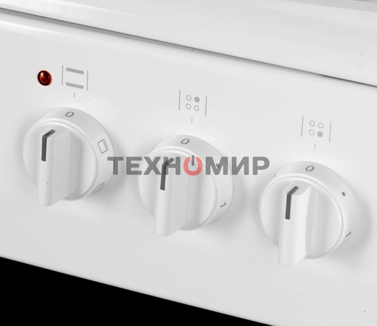 Плита электрическая Hansa FCEW54109 белый, конфорок 4 шт, духовка 65 л, 50 см x 85 см x 60 см