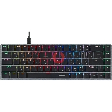 Клавиатура проводная Acer OKW302 (ZL.KBDCC.01C), USB, серебристый