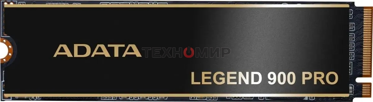 Накопитель SSD ADATA LEGEND 900 PRO, 4Tb, PCIe 4.0 x4, M.2 2280, NVMe, R/W 7400/6500, с радиатором