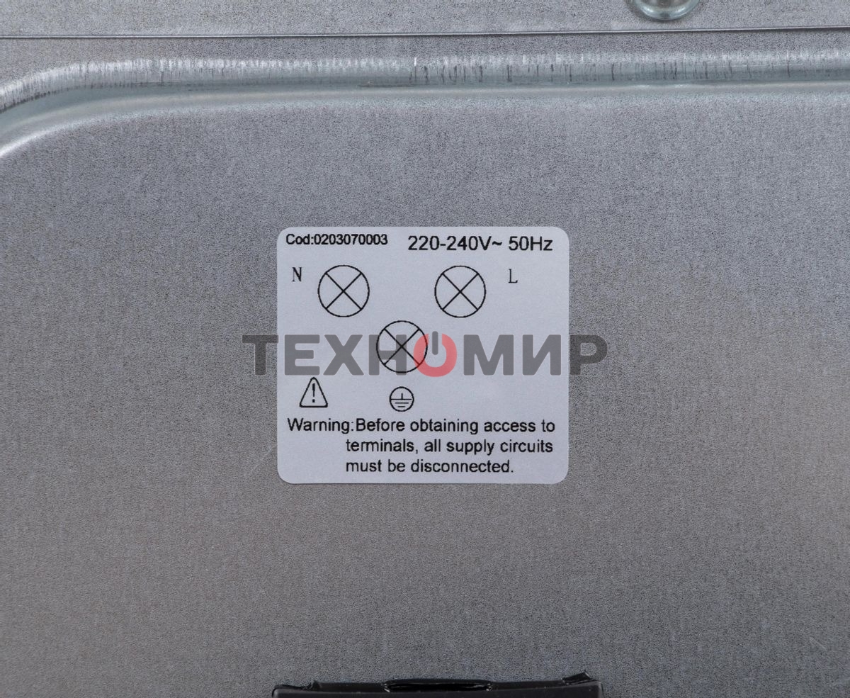 Шкаф духовой газовый Maunfeld EOGC604B, встраиваемый