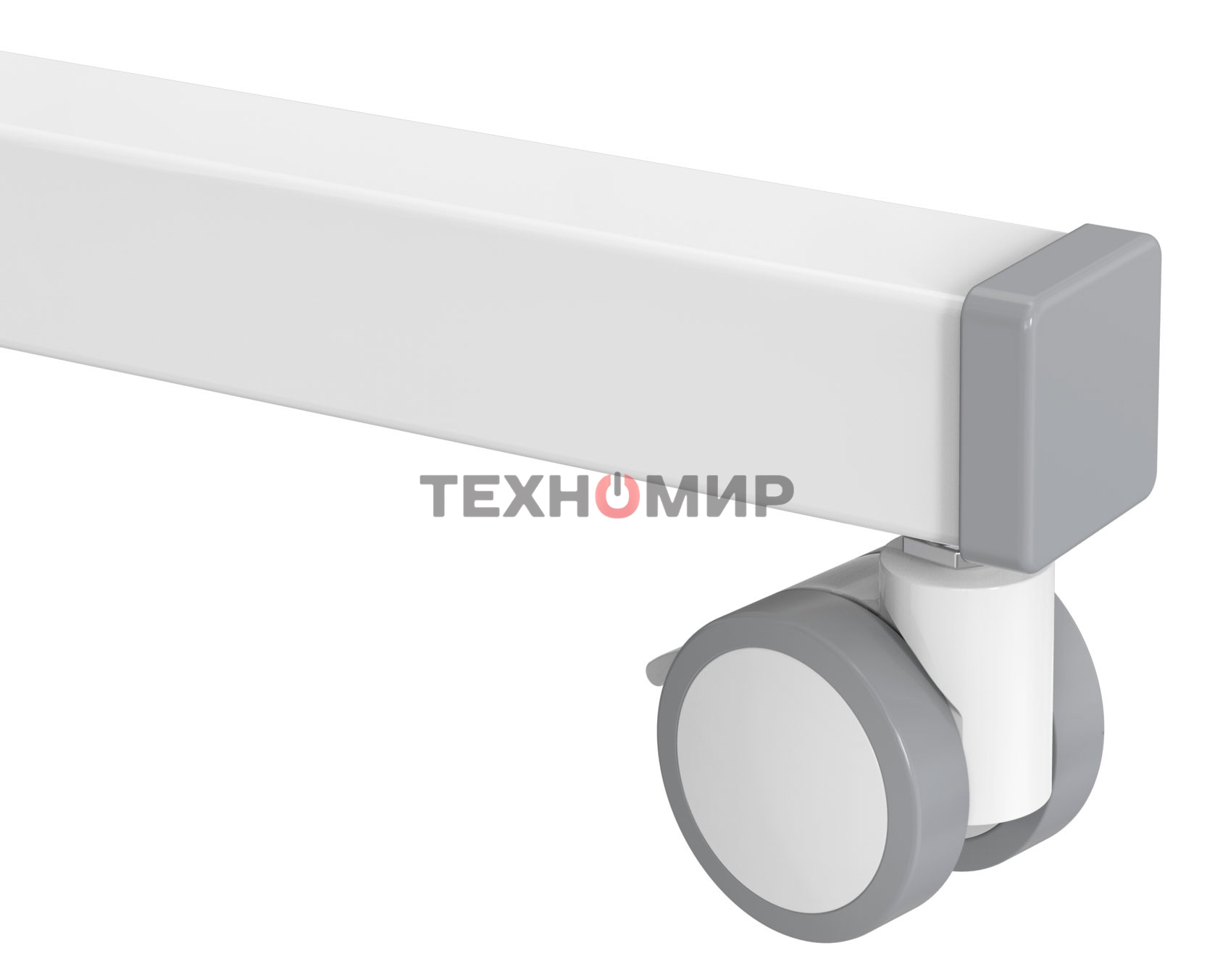 Стол для ноутбука Cactus VM-FDE103 столешница МДФ белый 91.5x56x123см (CS-FDE103WWT)