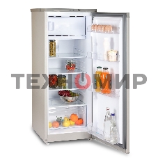 Холодильник Бирюса M410 металлик однокамерный 153/27л морозилка сверху