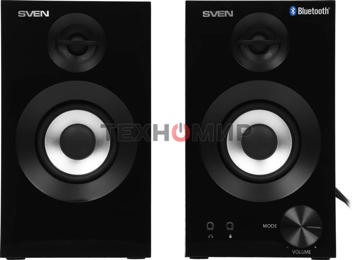 Акустическая система SVEN АС SPS-621, черный (28 Вт, Bluetooth)