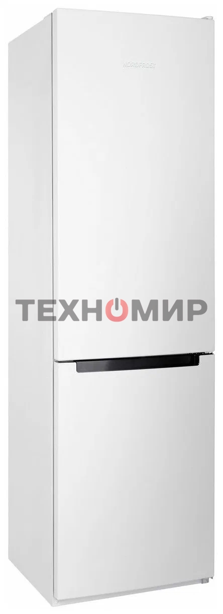Холодильник Nordfrost NRB 154 W белый матовый двухкамерный 238/115 л морозилка снизу, капельная система