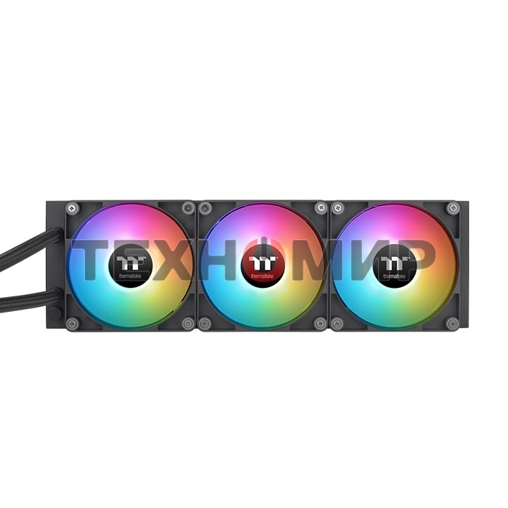 Система жидкостного охлаждения Thermaltake TH360 V2 Ultra ARGb Soc-AM5/AM4/1200/1700/1851 черный 4-pin 25.8dB Al+Cu LCD Ret (CL-W384-PL12SW-A)