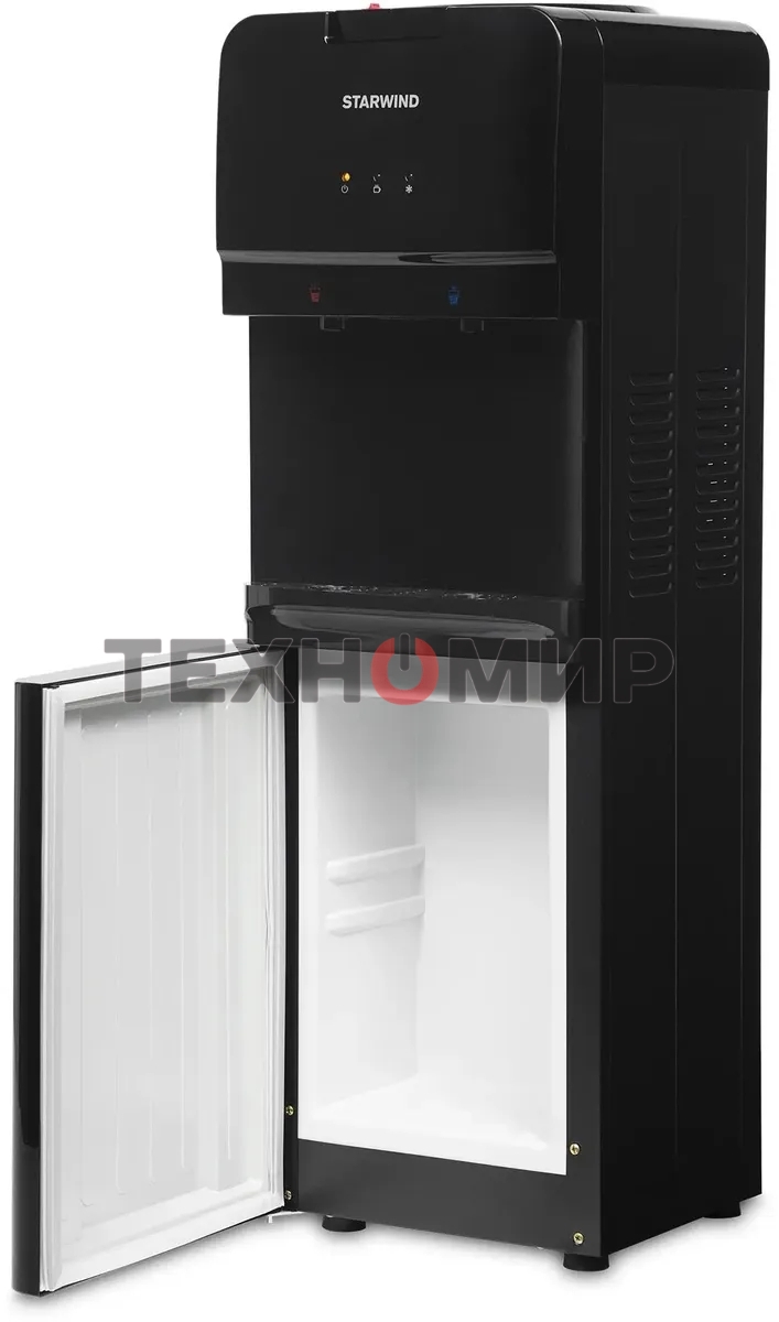 Кулер Starwind SW-1005TEW напольный, электронный, черный