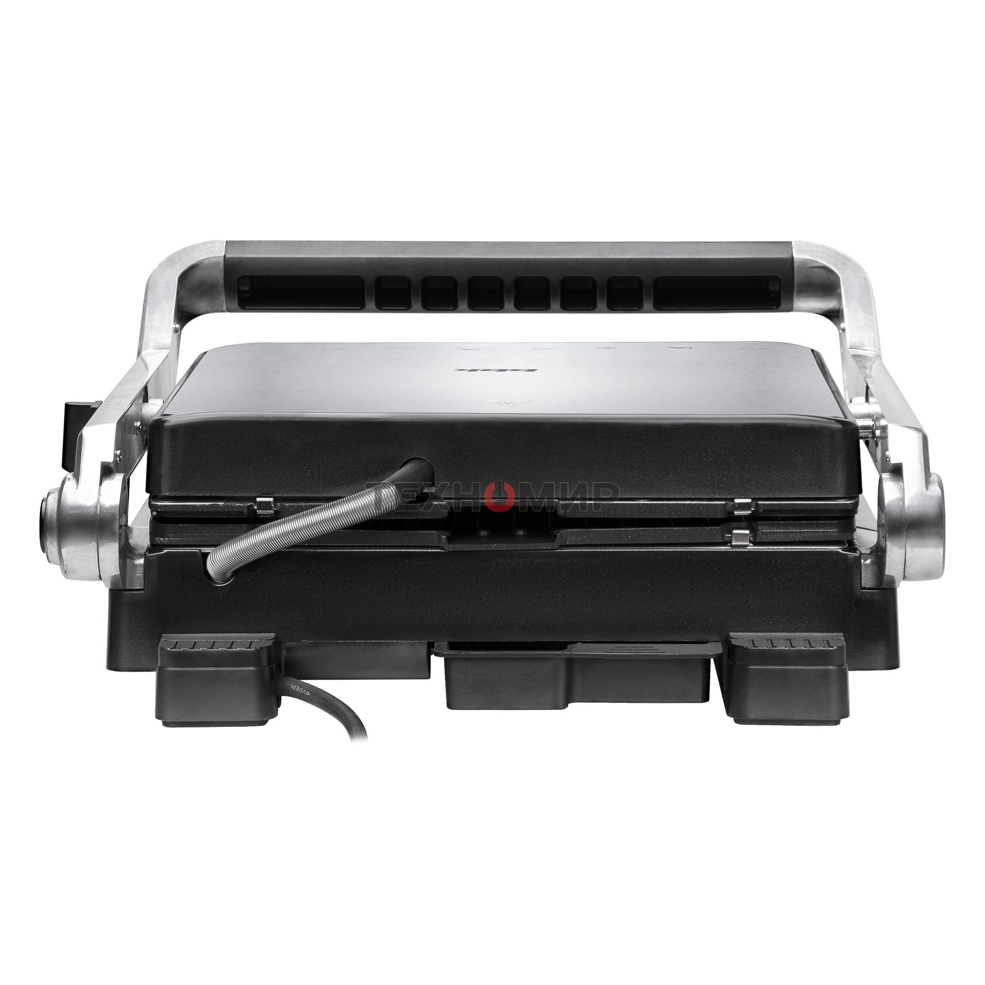 Гриль электрический BBK BEG2004 2000 Вт, черный/металлик