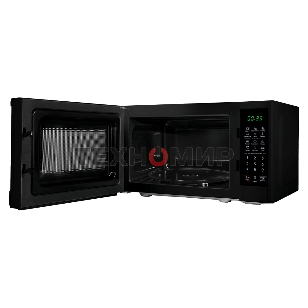 Микроволновая печь Maunfeld MFSMO720EB07 черный, 20 л, 700 Вт, переключатели - сенсор