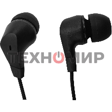 Гарнитура внутриканальные Oklick HS-S-250 1.2м черный проводные в ушной раковине (SS-E161)