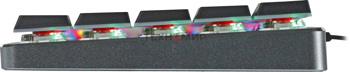 Клавиатура проводная Acer OKW302 (ZL.KBDCC.01C), USB, серебристый