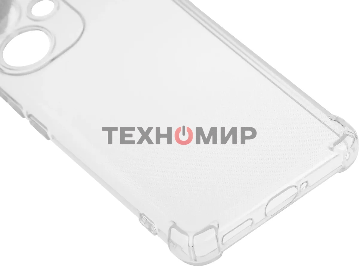 Чехол (клип-кейс) BoraSCO для Xiaomi Redmi Note 13 Pro + прозрачный