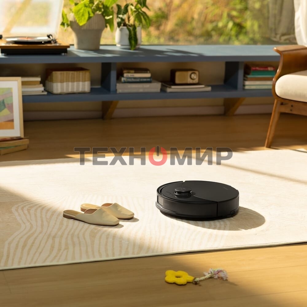 Пылесос-робот Roborock Q8 Max Pro Plus 45Вт черный (в компл.:1мешок)