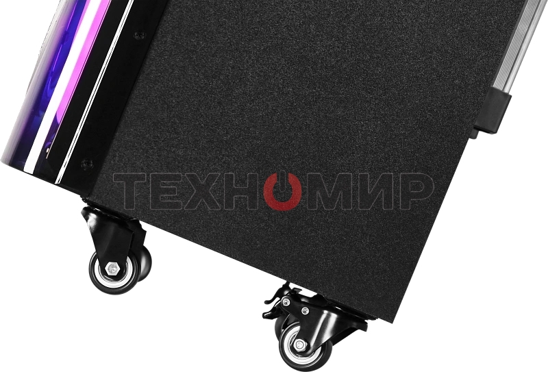 Колонка портативная Ural 103 черный 1200W 1.1 BT/3.5Jack/USB-C 15м 7000mAh (УРАЛ МОЛОТ 103)